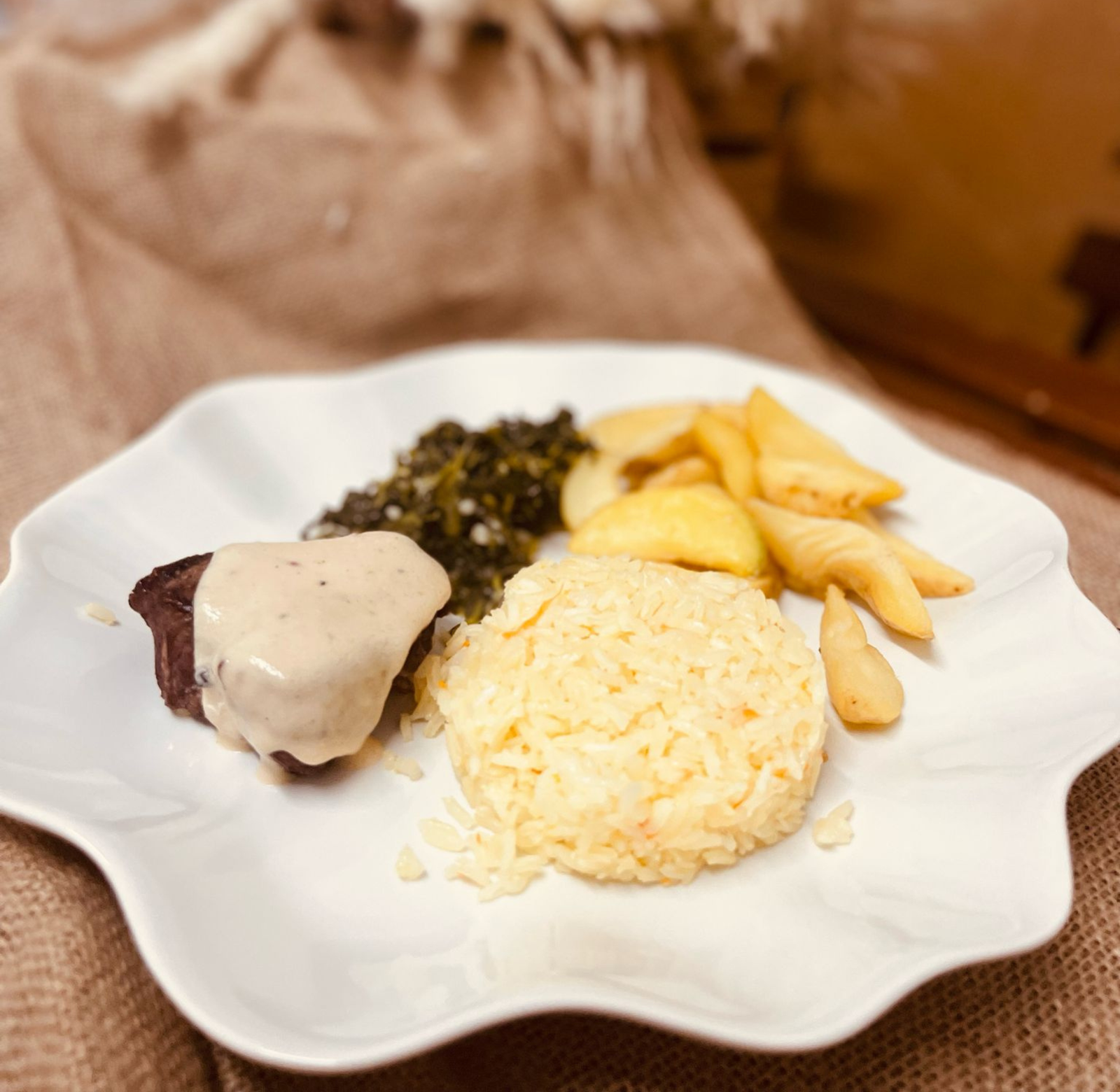 medalhões de vitela na brasa MBartending